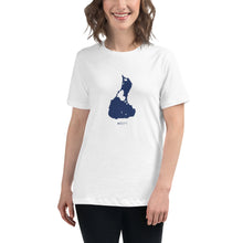 Load image into Gallery viewer, 8-bit Block Island #biri Retro Women's Relaxed T-Shirt