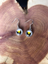 Load image into Gallery viewer, Marvel Inspired Wolverine Earrings With Sterling Silver Hooks