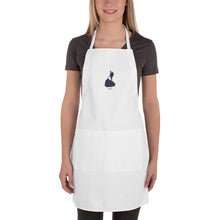 Load image into Gallery viewer, Block Island Embroidered Apron 8-bit Retro #biri Beach