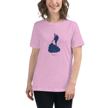 Load image into Gallery viewer, 8-bit Block Island #biri Retro Women's Relaxed T-Shirt