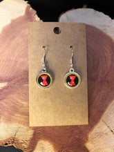 Load image into Gallery viewer, Marvel Inspired Black Widow Super Hero Earrings---4 Styles Available