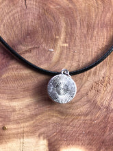 Load image into Gallery viewer, Marvel Inspired Captain America Necklace On Waxed Black Cord