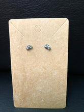 Load image into Gallery viewer, 12mm Wooden Soccer Stud earrings