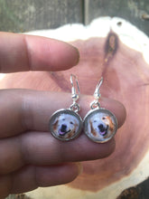 Load image into Gallery viewer, Golden Retriever Dog Breed Earrings Dangle/Drop or Stud 12mm