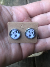 Load image into Gallery viewer, Dalmatian Dog Breed Earrings Dangle/Drop or Stud 12mm