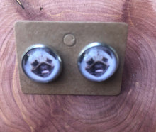 Load image into Gallery viewer, Pug Dog Breed Earrings Dangle/Drop or Stud 12mm