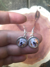 Load image into Gallery viewer, Pug Dog Breed Earrings Dangle/Drop or Stud 12mm