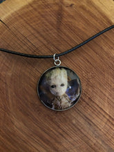 Load image into Gallery viewer, Marvel inspired Baby Groot Necklace