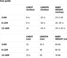 Load image into Gallery viewer, Organic cotton baby bodysuit