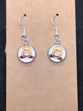 Load image into Gallery viewer, He-Man Inspired 80’s Retro Cartoon Dangle Earrings