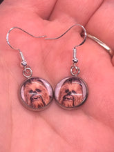 Load image into Gallery viewer, Star Wars Inspired Chewbacca Dangle Earrings