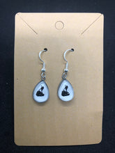 Load image into Gallery viewer, Handmade Block Island RI Map Earrings