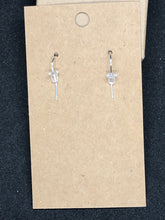 Load image into Gallery viewer, Marvel Inspired Bucky Winter Soldier Barnes Earrings With Silver Hooks