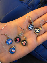 Load image into Gallery viewer, Handmade Baseball MLB Inspired Team Stainless Steel Earrings—Choose Your Team