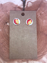 Load image into Gallery viewer, Set of Handmade Marvel Inspired Stainless Steel Stud Earrings Set of Set of 6 Pairs!