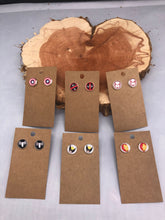 Load image into Gallery viewer, Handmade Marvel Inspired Stainless Steel Stud Earrings—Choose Your character