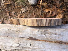Load image into Gallery viewer, 14” SANDED red cedar slices cookie slabsrounds centerpiece live edge—free gift with purchase! Wedding, crafts, Rustic