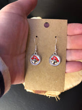 Load image into Gallery viewer, Nintendo Inspired Mario Earrings With Sterling Silver Hooks
