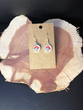 Load image into Gallery viewer, Nintendo Inspired Mario Earrings With Sterling Silver Hooks