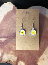 Load image into Gallery viewer, Nintendo Inspired Mario Earrings With Sterling Silver Hooks