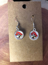 Load image into Gallery viewer, Nintendo Inspired Mario Earrings With Sterling Silver Hooks