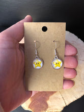Load image into Gallery viewer, Nintendo Inspired Mario Earrings With Sterling Silver Hooks