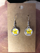 Load image into Gallery viewer, Nintendo Inspired Mario Earrings With Sterling Silver Hooks