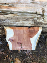 Load image into Gallery viewer, Raw Planed Red Cedar Plank Board 11.5” by 12” live edge