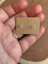 Load image into Gallery viewer, Star Wars Inspired Baby Yoda Grogu Stud Earrings 10mm Silver