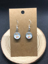 Load image into Gallery viewer, Sega and Sonic Inspired Tails Earrings With Silver Hooks