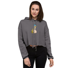 Load image into Gallery viewer, Block Island Beach Crop Hoodie