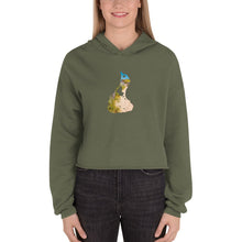 Load image into Gallery viewer, Block Island Beach Crop Hoodie