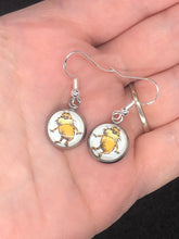 Load image into Gallery viewer, Dr. Seuss Inspired Lorax Dangle Earrings For Teachers Kids Librarians Gifts