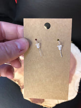 Load image into Gallery viewer, Nintendo Inspired Mismatched Mario 2 Potion Earrings With Silver Hooks
