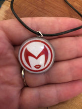 Load image into Gallery viewer, Marvel Inspired Scarlet Witch Wanda necklace
