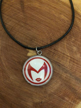 Load image into Gallery viewer, Marvel Inspired Scarlet Witch Wanda necklace
