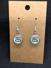 Load image into Gallery viewer, Central Perk Inspired Friends Coffee Shop 90’s TV show Earrings—4 styles
