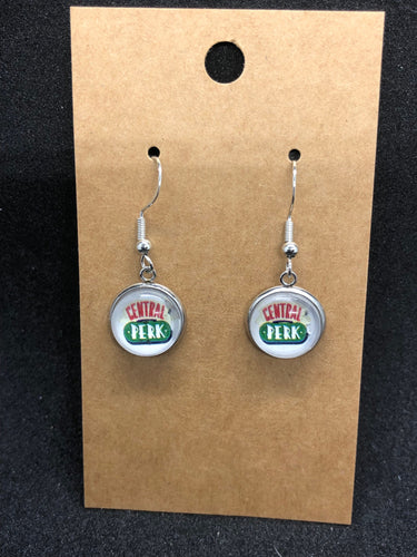 Central Perk Inspired Friends Coffee Shop 90’s TV show Earrings—4 styles