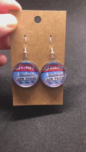 Load and play video in Gallery viewer, Bennys Store Rhode Island Inspired Novelty 25mm Earrings Gift for Anyone--4 Styles Available
