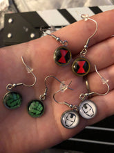 Load image into Gallery viewer, Handmade Marvel Inspired Stainless Steel Earrings—Choose Your character
