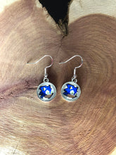 Load image into Gallery viewer, Sega Inspired Classic Retro 8-BIT Sonic Earrings With Silver Hooks
