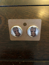 Load image into Gallery viewer, Groot Stud Marvel Earrings
