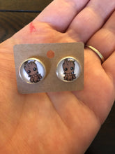 Load image into Gallery viewer, Groot Stud Marvel Earrings
