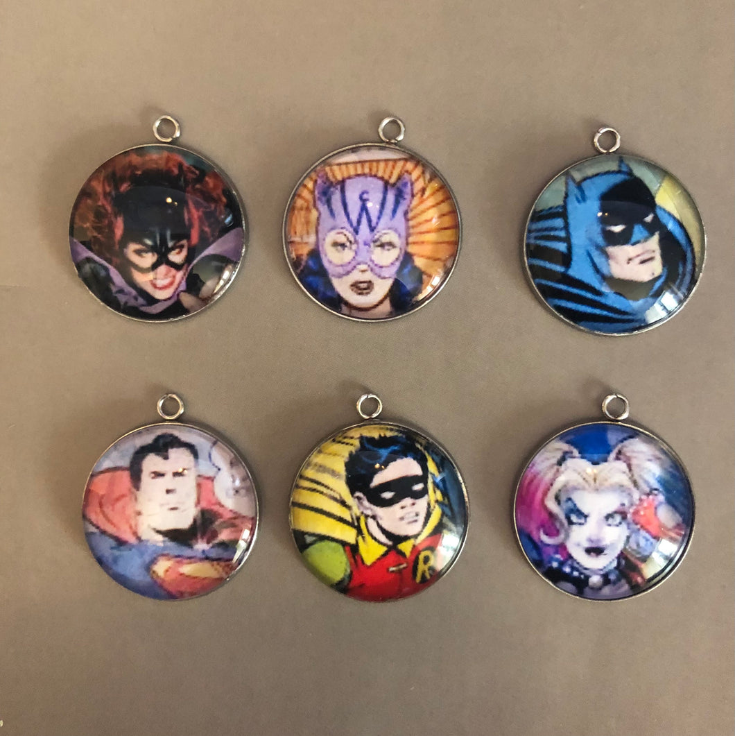 DC Inspired Comic Necklaces—choose your favorite