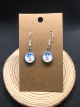 Load image into Gallery viewer, Sega Inspired Sonic Earrings With Silver Hooks
