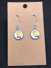 Load image into Gallery viewer, Rainbow Bright Inspired 80’s Retro Cartoon Dangle Earrings
