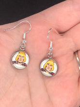 Load image into Gallery viewer, He-Man Inspired 80’s Retro Cartoon Dangle Earrings
