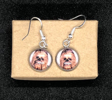 Load image into Gallery viewer, Star Wars Inspired Chewbacca Dangle Earrings
