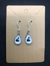 Load image into Gallery viewer, Handmade Block Island RI Map Earrings
