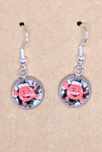 Load image into Gallery viewer, 80’s Retro TV Commercial Kool Aid Drink Inspired Dangle 12mm Earrings
